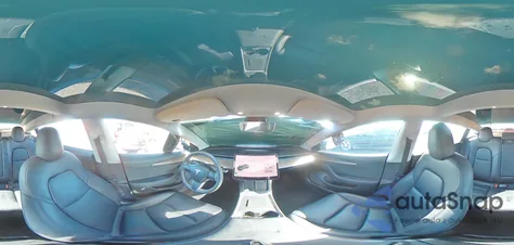 2022 Tesla Model 3 z USA, uszkodzony, nr VIN 5YJ3E1EB1NF318247